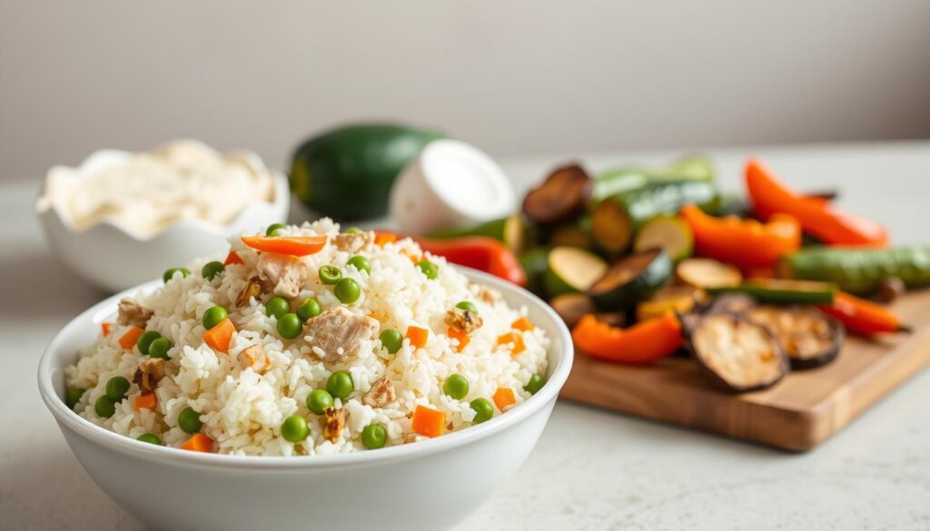 cauliflower rice meal prep