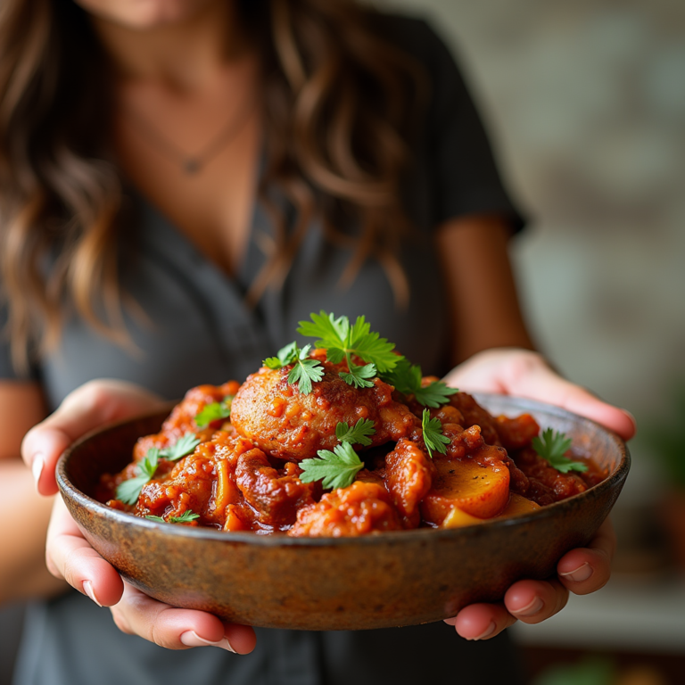 Pollo Guisado dominicano recipe