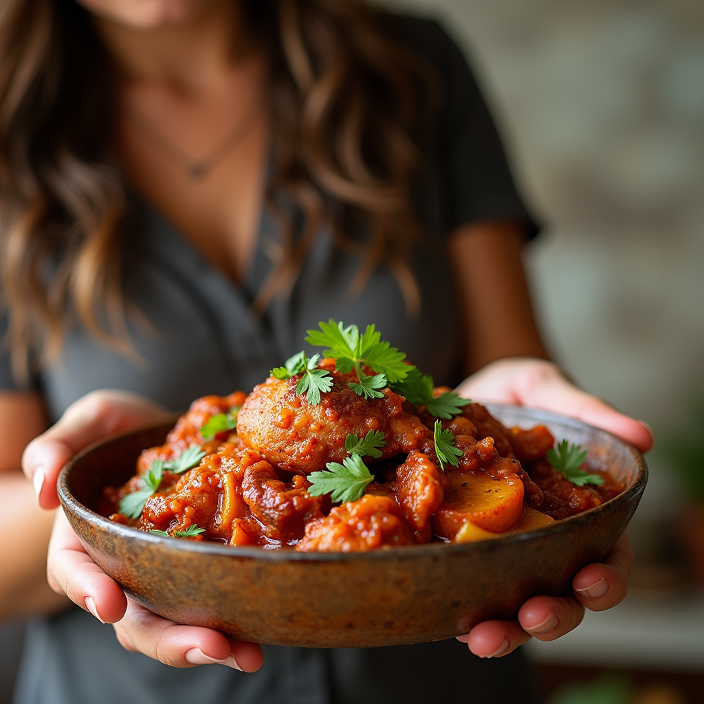 Pollo Guisado dominicano recipe