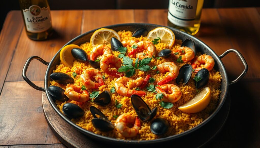 paella de mariscos recipe