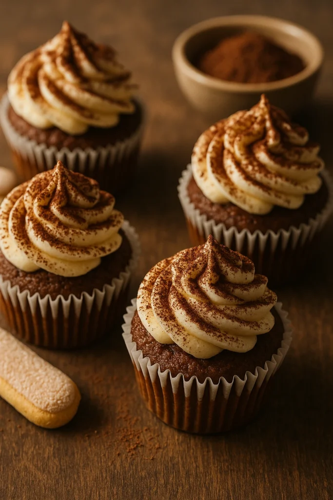 Tiramisu Cupcakes