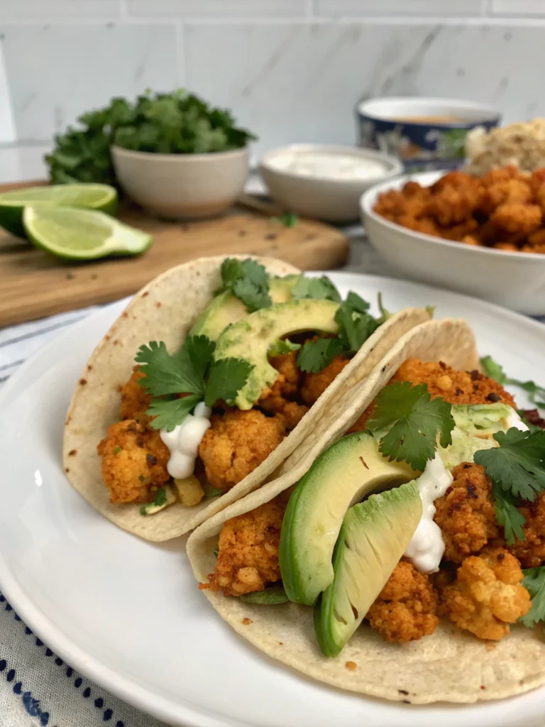 Vegan Cauliflower Tacos