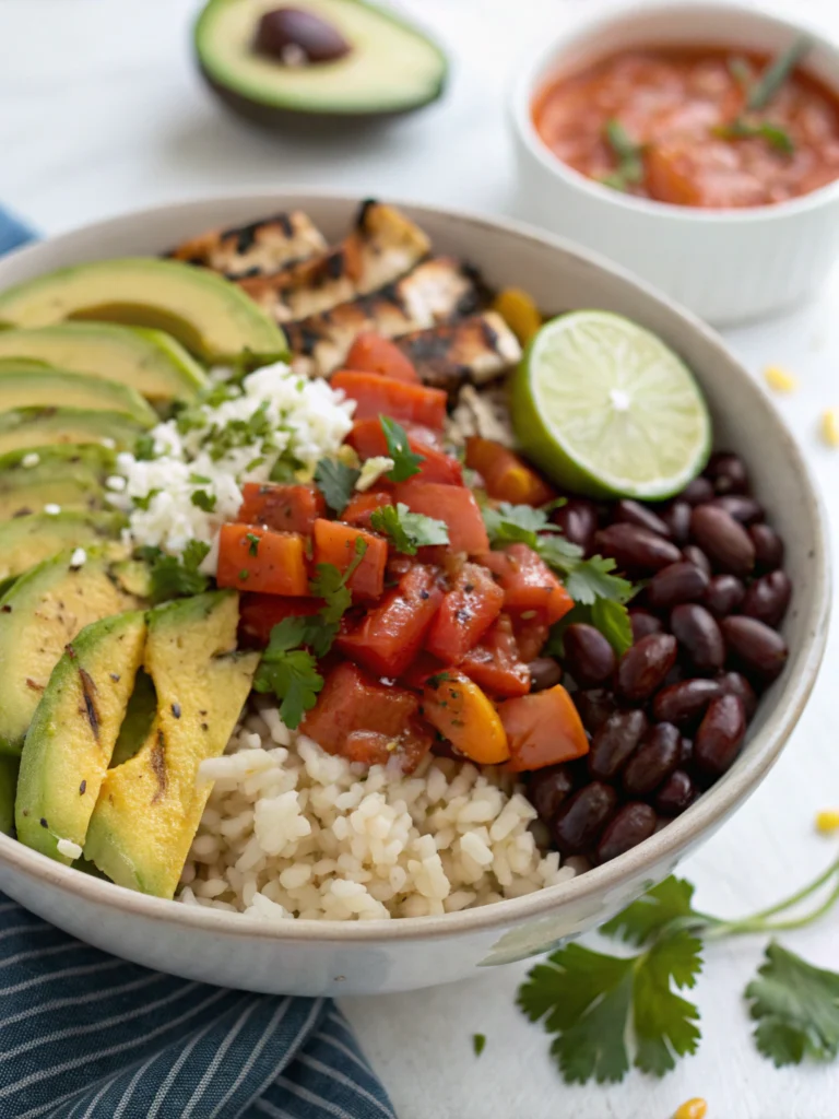 Vegetarian Burrito Bowls