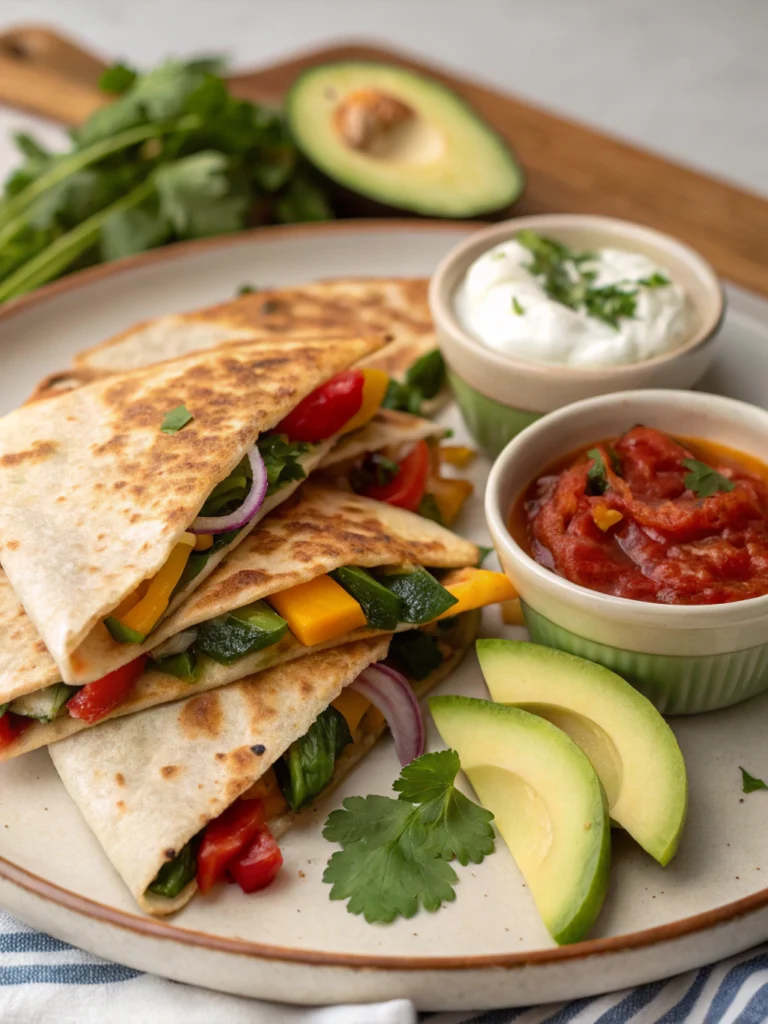Vegetarian Quesadillas