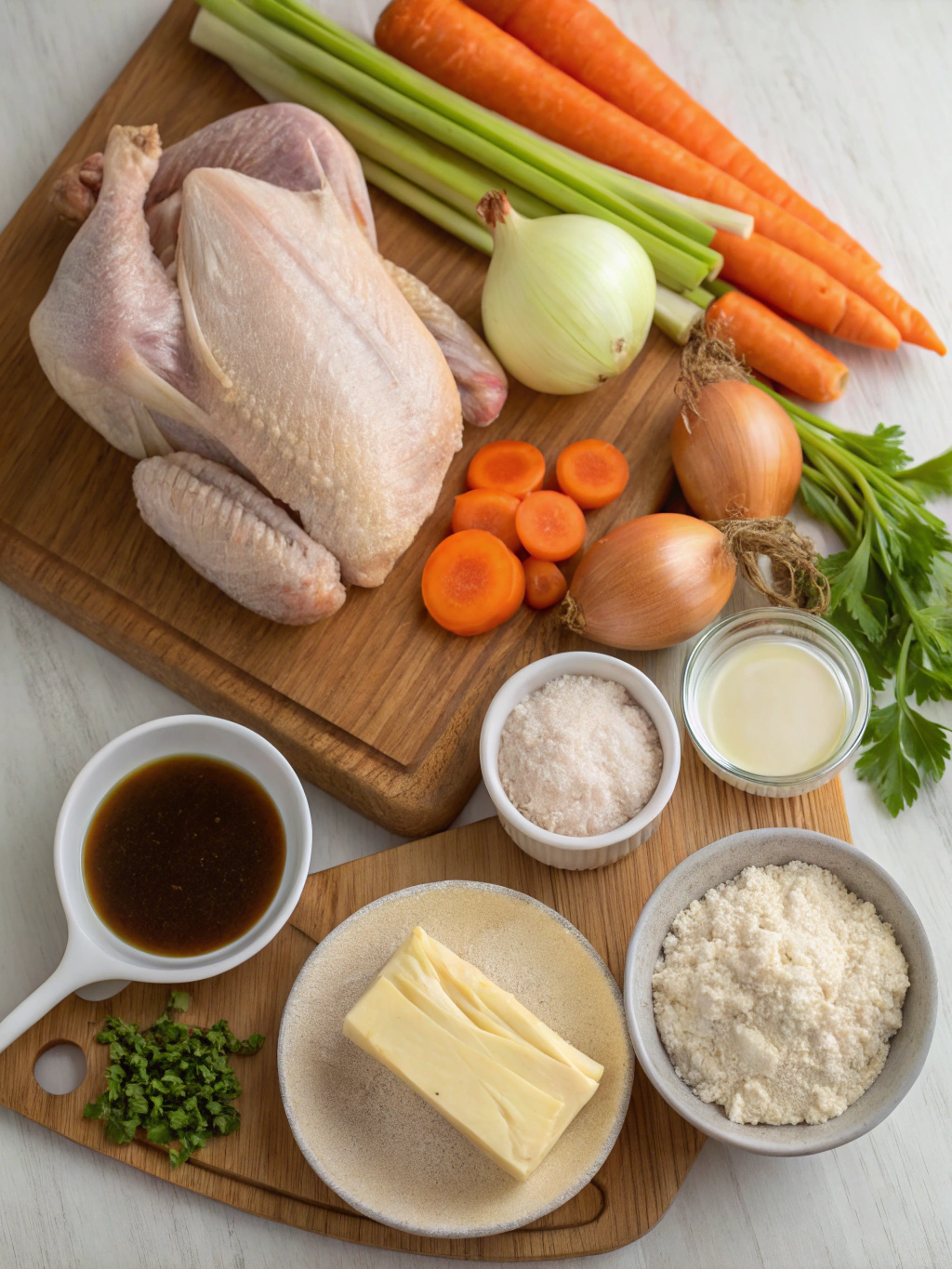 Chicken and Gravy Recipe Ingredients