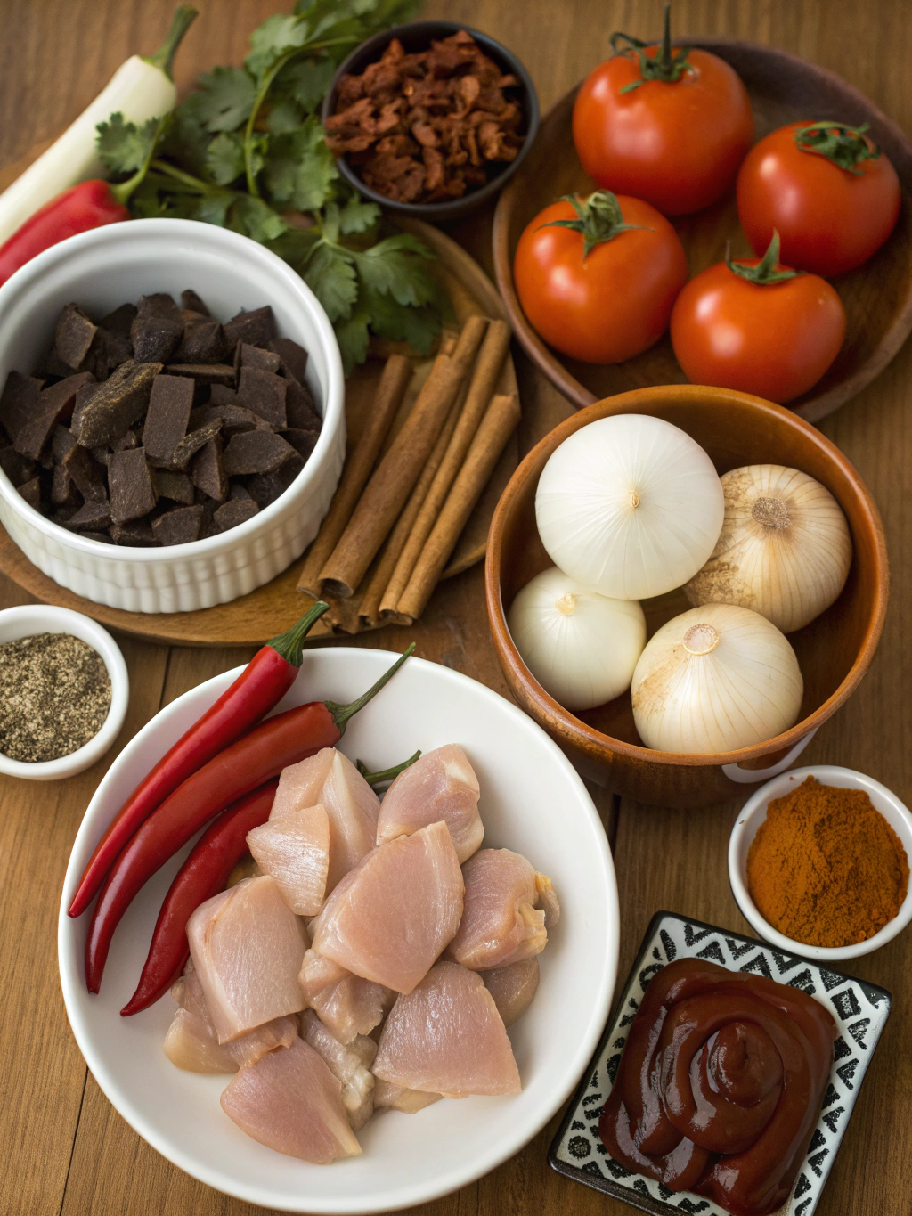 Chicken Mole Recipe Ingredients