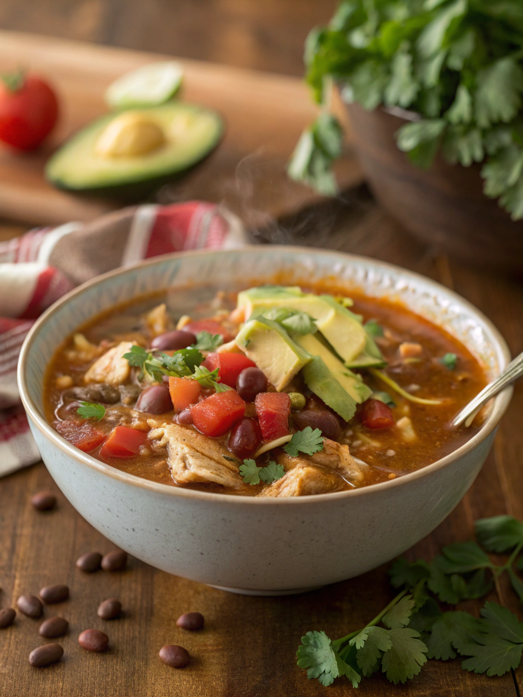 chicken taco soup recipe
