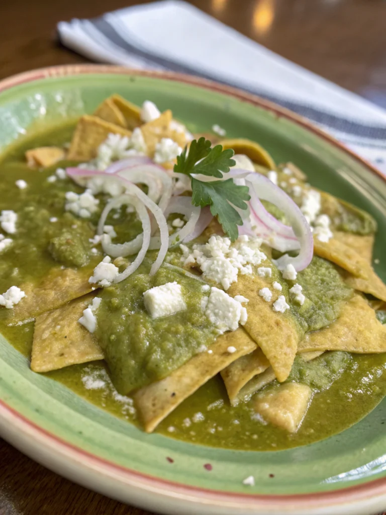 chilaquiles verdes