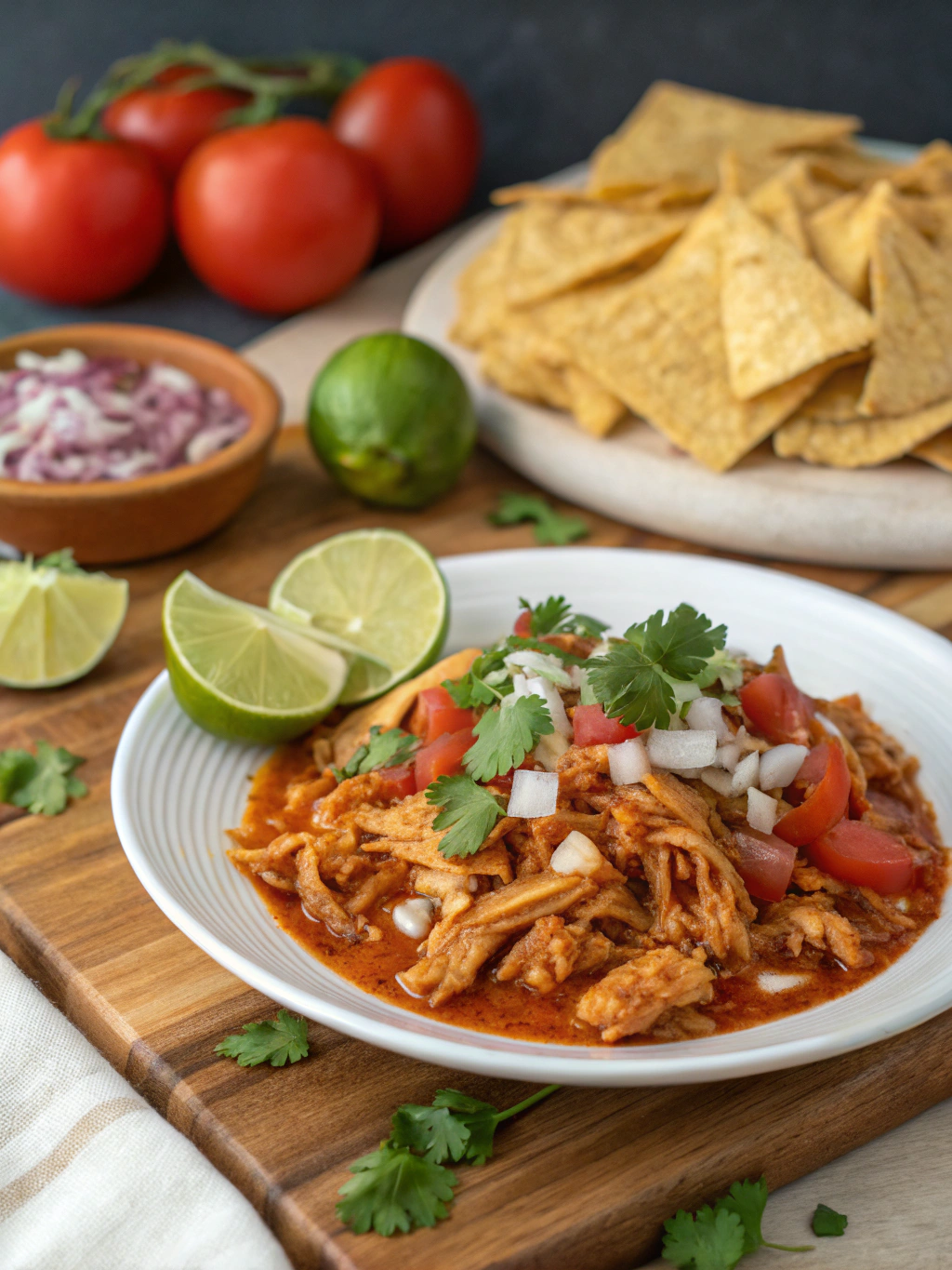receta de tinga de pollo