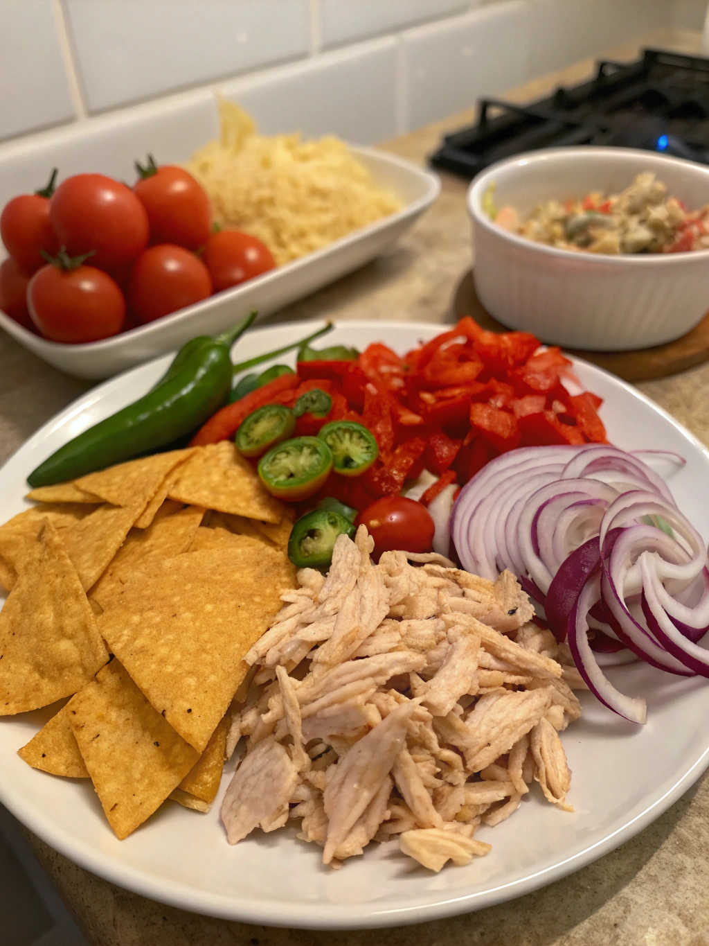 Tinga de Pollo Ingredients